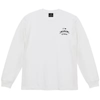 ロングスリーブTシャツ＜I'm IMANAMI Class＞ホワイト×黒文字 ビッグシルエット