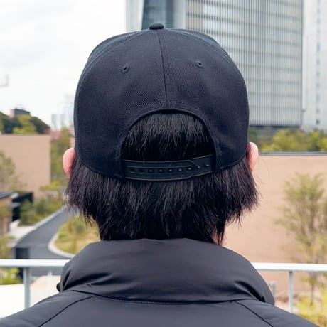 ベースボールキャップ＜I'm IMANAMI Class＞ブラック×白文字