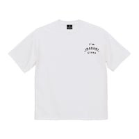 ビッグシルエットTシャツ＜I'm IMANAMI Class＞ホワイト×黒文字（プリント）