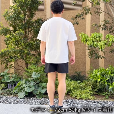 ハーフパンツ＜I'm IMANAMI Class＞ ブラック×ワッペン（ブラック）
