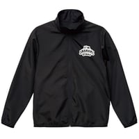 ナイロンジャケット＜I'm IMANAMI Class＞ブラック×ワッペン（ホワイト×黒文字）