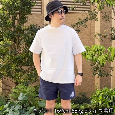 ハーフパンツ＜I'm IMANAMI Class＞ ネイビー×ワッペン（ブルー）