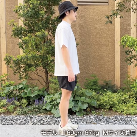ビッグシルエットTシャツ＜I'm IMANAMI Class＞ホワイト×ワッペン（ブラック）