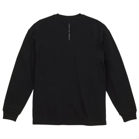 ＜BIENNIAL PLAYER（隔年選手）ロンT＞ブラック×白文字