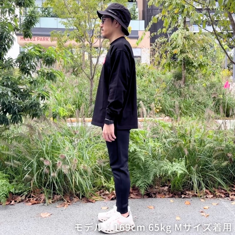 ロングスリーブTシャツ＜I'm IMANAMI Class＞ブラック×ピンクワッペン