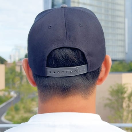 ベースボールキャップ＜I'm IMANAMI Class＞ブラック×グレー×白文字