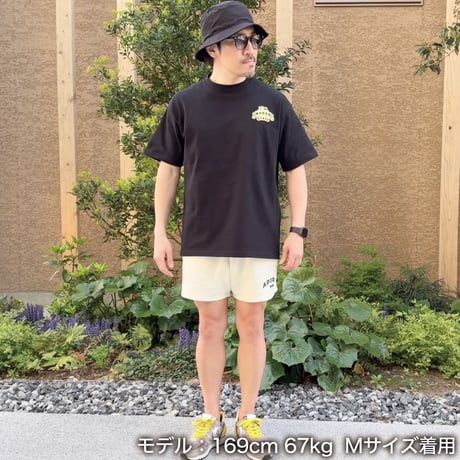 ビッグシルエットTシャツ＜I'm IMANAMI Class＞ブラック×ワッペン（イエロー）