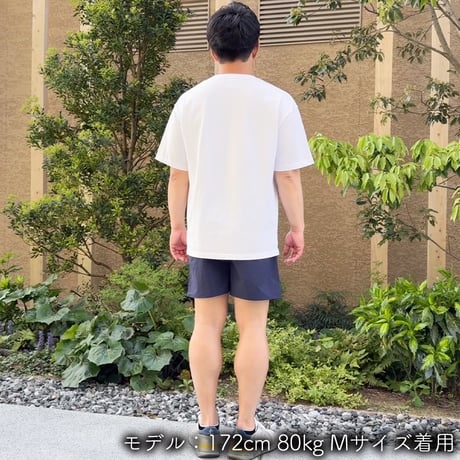 ハーフパンツ＜I'm IMANAMI Class＞ ネイビー×ワッペン（ブルー）