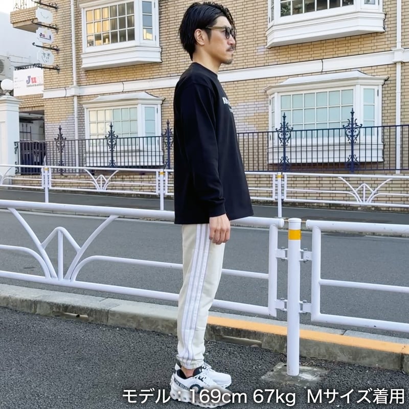 KING OF FARM（二軍の帝王）ロンT＞ブラック×白文字 ビッグシルエット
