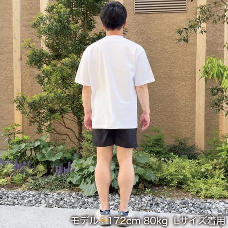 ビッグシルエットTシャツ＜I'm IMANAMI Class＞ホワイト×ワッペン（ブラック）