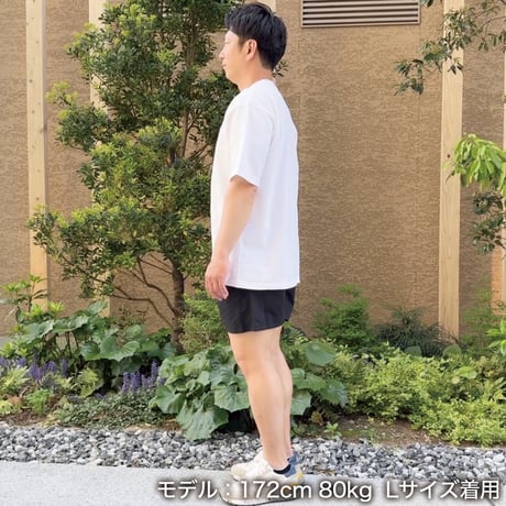 ビッグシルエットTシャツ＜I'm IMANAMI Class＞ホワイト×ワッペン（ブラック）
