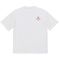 ＜IMANAMI Class ハートロゴ ビッグシルエットTシャツ＞ホワイト