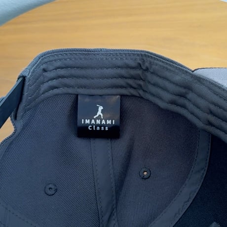 ベースボールキャップ＜I'm IMANAMI Class＞グレー×ブラック×黒文字