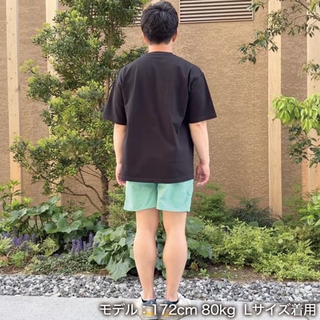 ビッグシルエットTシャツ＜I'm IMANAMI Class＞ブラック×ワッペン（ブラック）