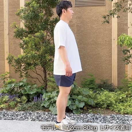 ビッグシルエットTシャツ＜I'm IMANAMI Class＞ホワイト×ワッペン（ブルー）