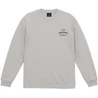 ロングスリーブTシャツ＜I'm IMANAMI Class＞グレー×黒文字 ビッグシルエット