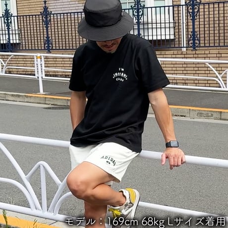 Tシャツ＜I'm IMANAMI Class＞ブラック×白文字 ノーマルシルエット