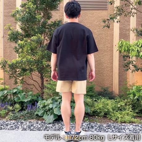 ビッグシルエットTシャツ＜I'm IMANAMI Class＞ブラック×ワッペン（イエロー）