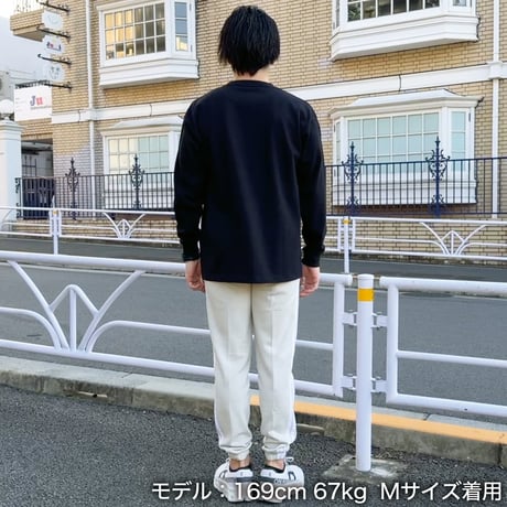 ＜KING OF FARM（二軍の帝王）ロンT＞ブラック×白文字 ビッグシルエット