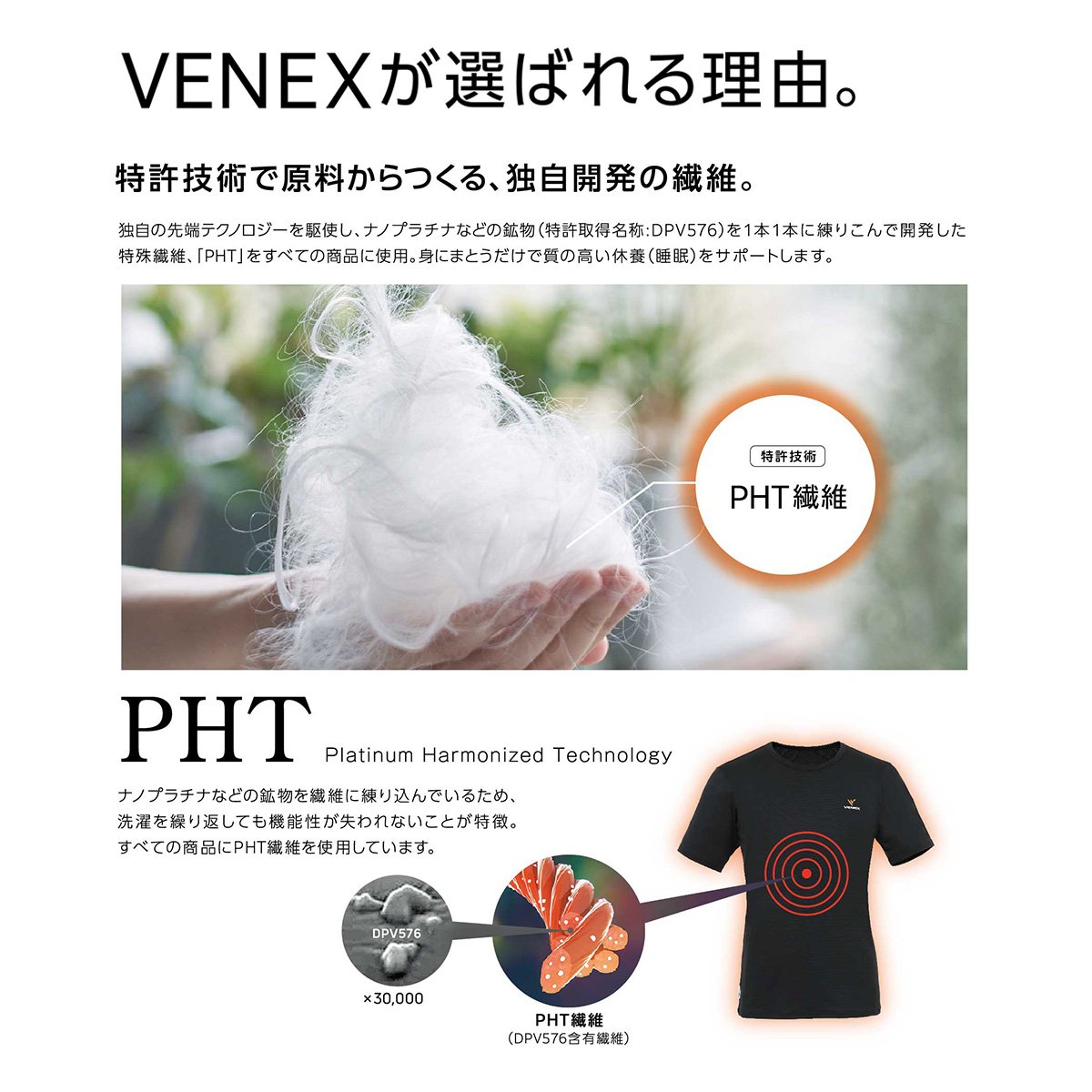 VENEX ベネクス】リフレッシュ Tシャツ メンズ【会員限定プラン
