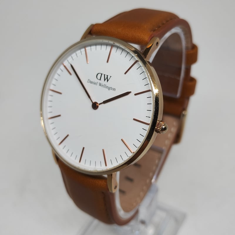 Daniel Wellington◇クォーツ腕時計/アナログ/レザー/BRW DANIEL 