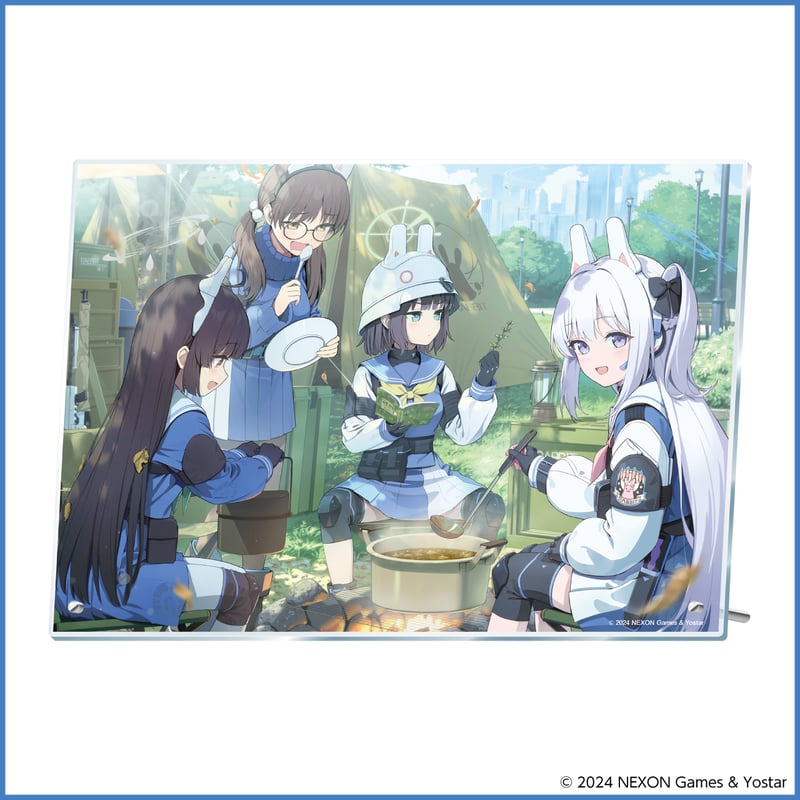 A4アクリルパネル | 『ブルーアーカイブ』カレー販売特設サイト A4アクリルパネル | 『ブルーアーカイブ』カレー販売特設サイト