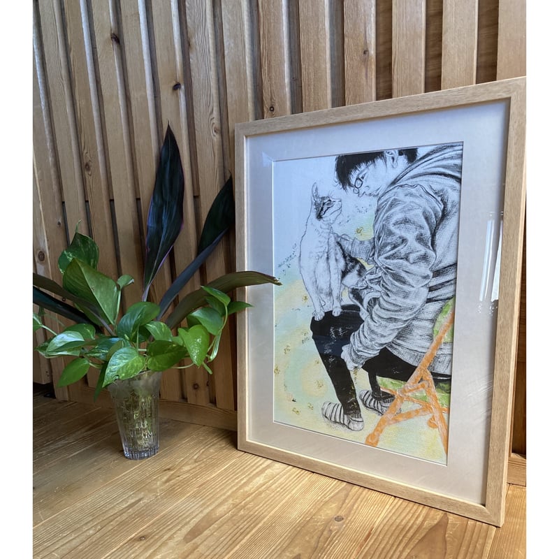 猫の絵【君と共に】 | ねこ処Art