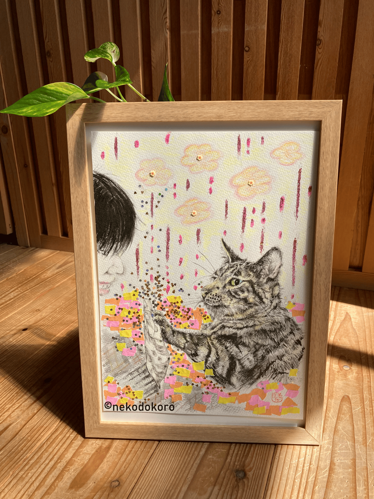 猫の絵【smileタッチ】 | ねこ処Art