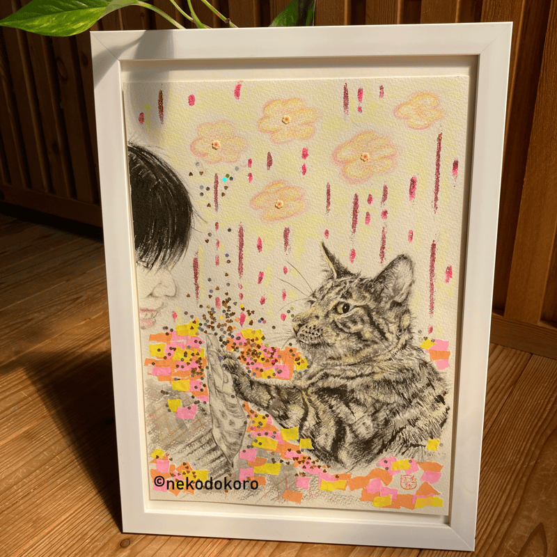 猫の絵【smileタッチ】 | ねこ処Art