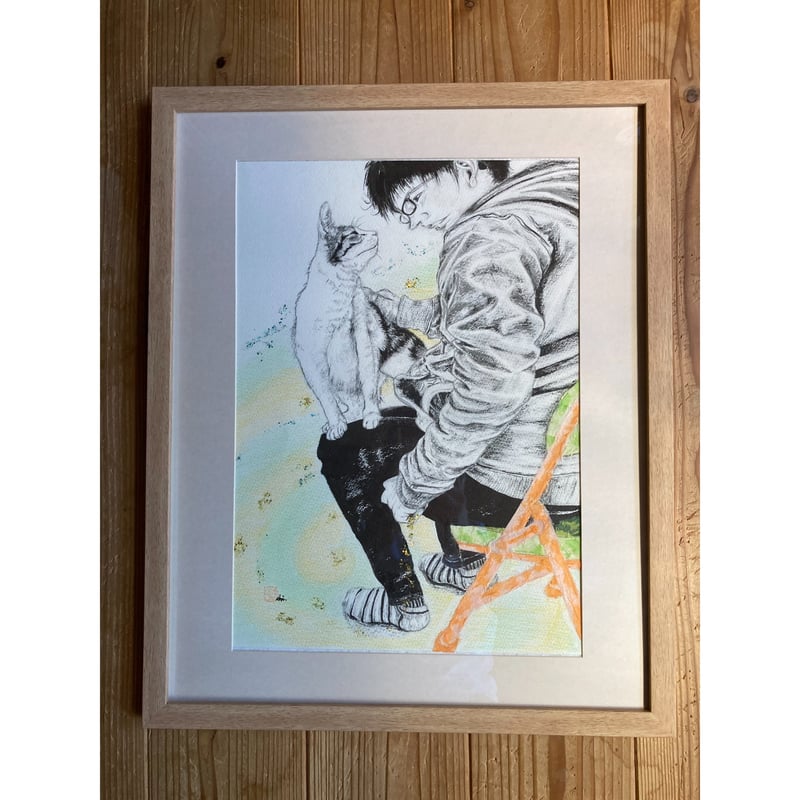 猫の絵【君と共に】 | ねこ処Art