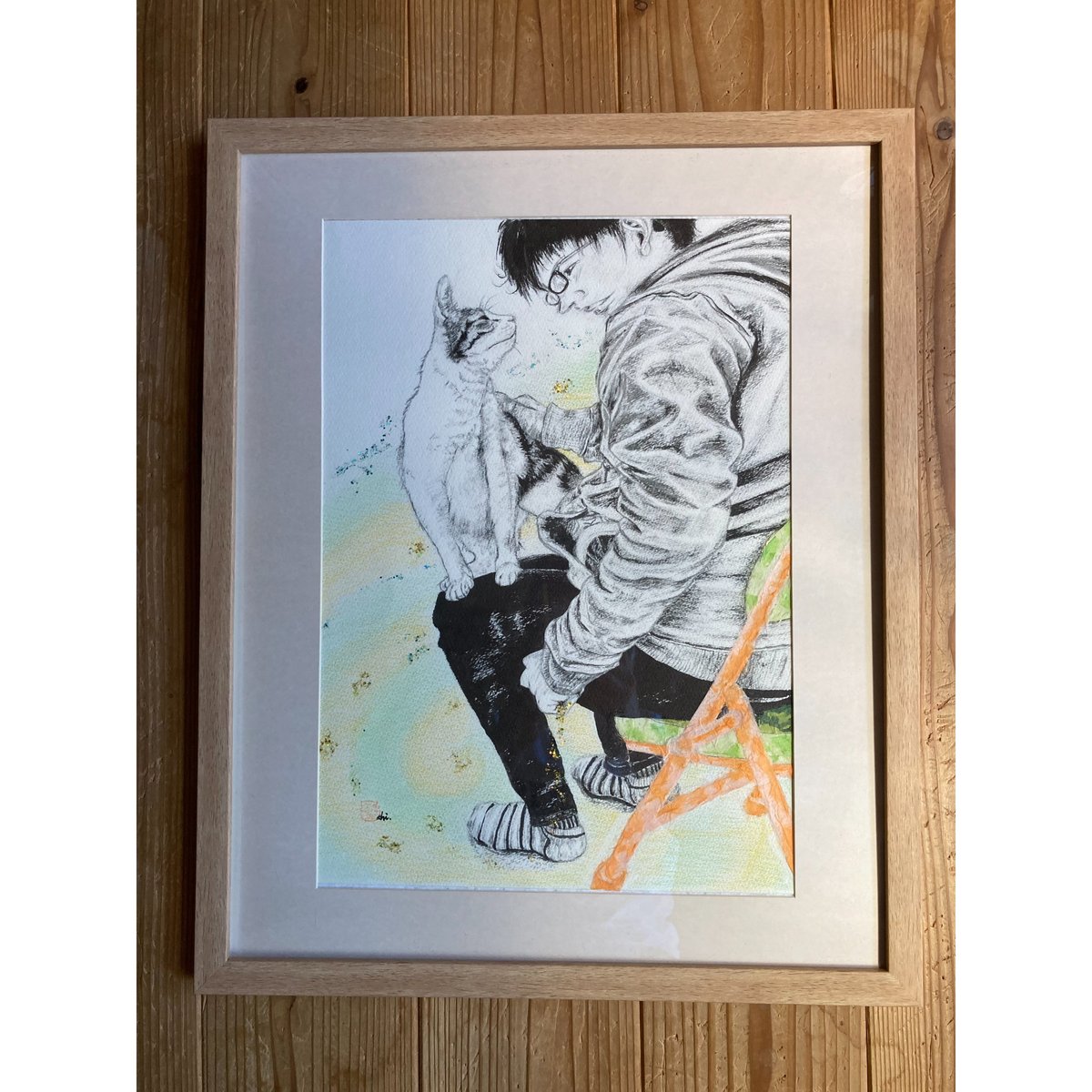 猫の絵【君と共に】 | ねこ処Art