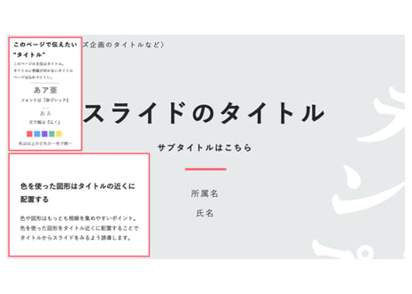 解説付きパワポテンプレート（更新型コンテンツ）