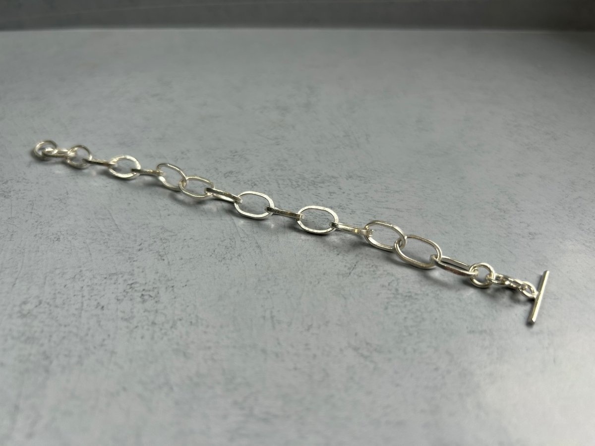 カレンシルバーブレスレット 22センチ | ナラノネコ