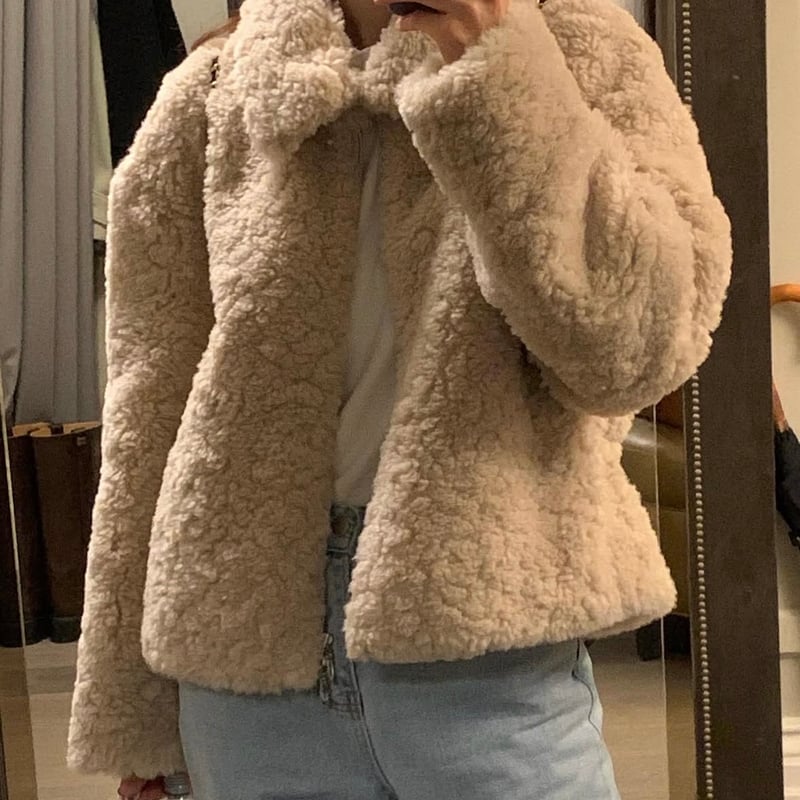 ounce/poodle mustang jacket（予約） | be taste