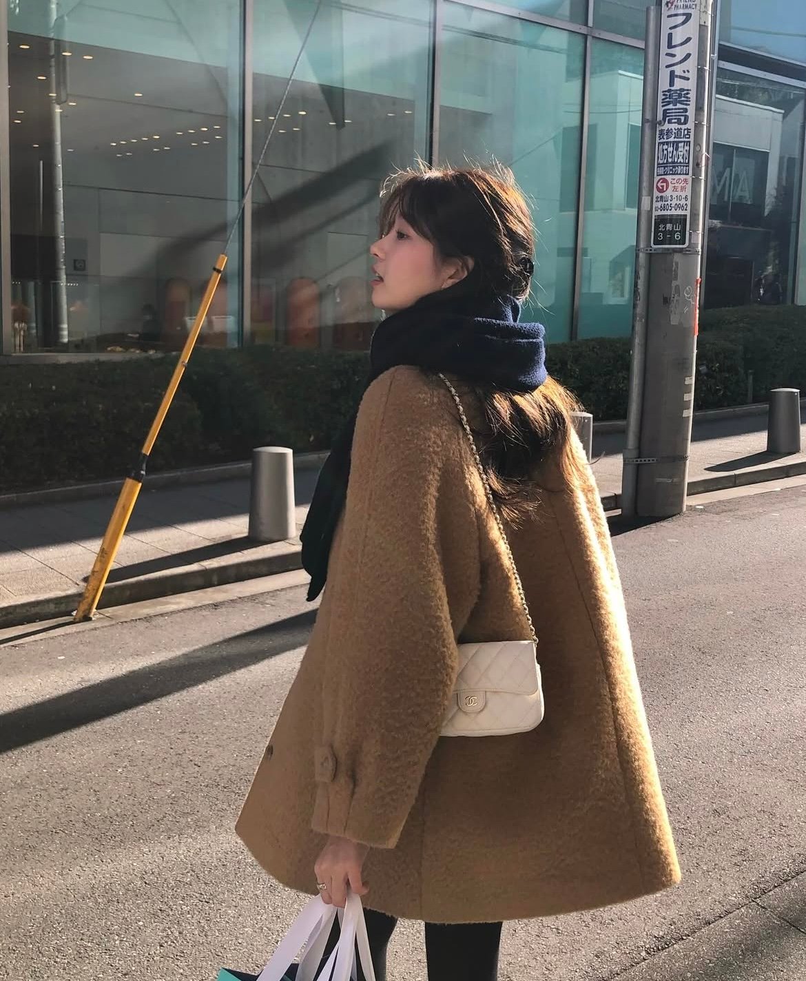 ounce / babyalpaca carol half coat(即納) | be taste