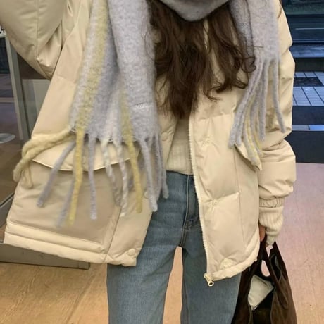 ounce アンゴラジャケット キャメル 韓国 レディース ounce コート