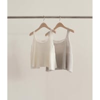 ounce/More knit bustier 2color
