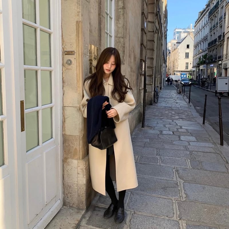 ounce/From cashmere handmade coat | be taste