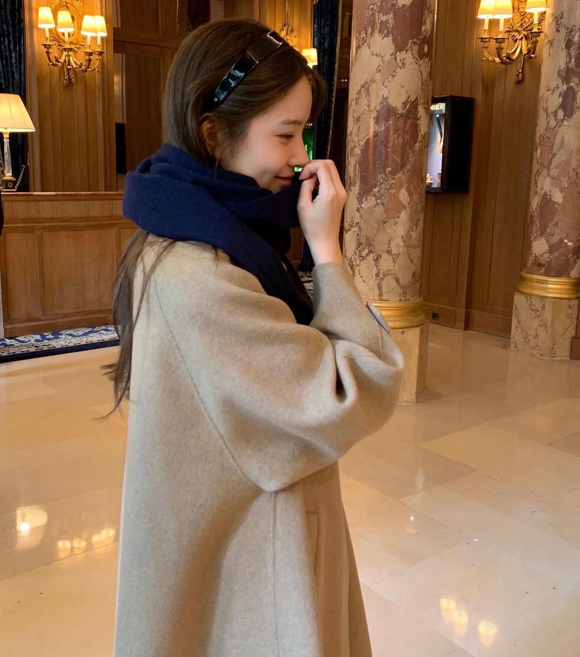 ounce/Flare cashmere handmade coat | be taste