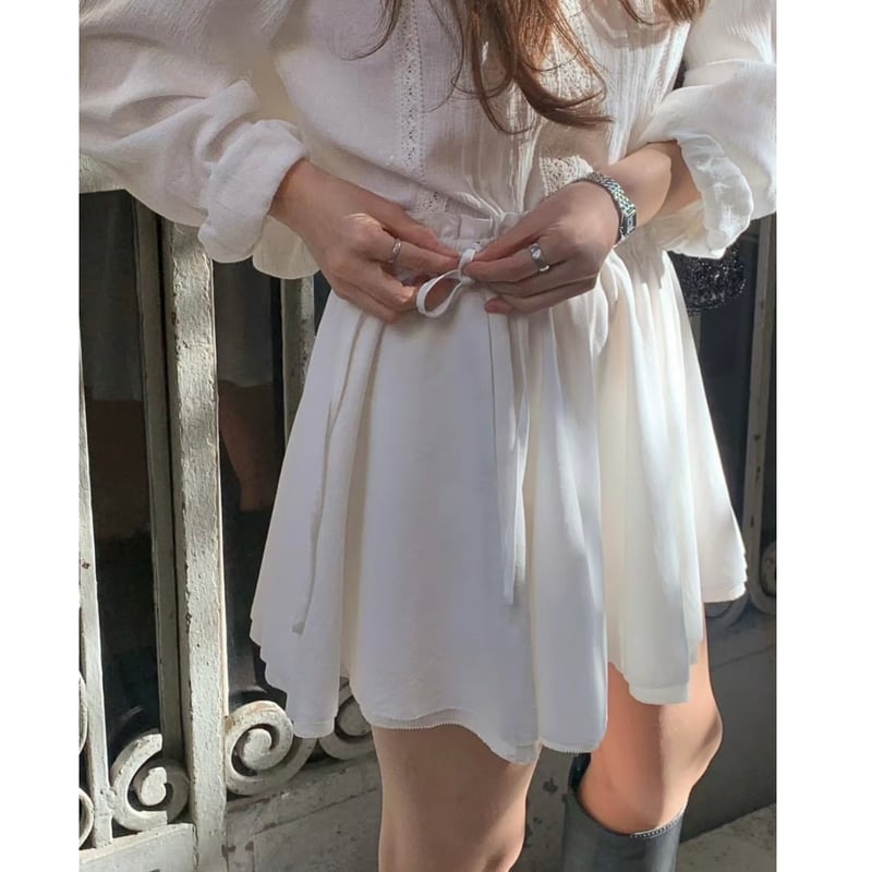 ounce/pico banding mini skirt（即納） | be taste