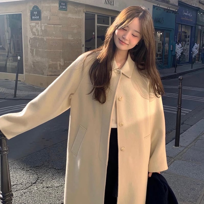 ounce/From cashmere handmade coat | be taste