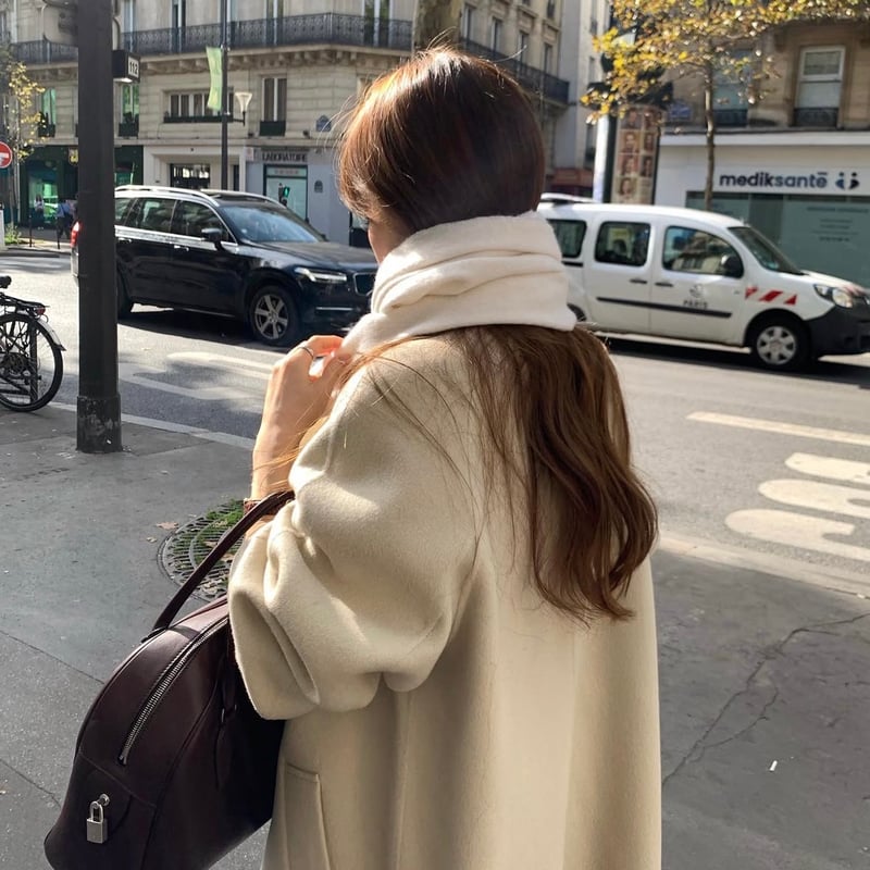 ounce/From cashmere handmade coat | be taste