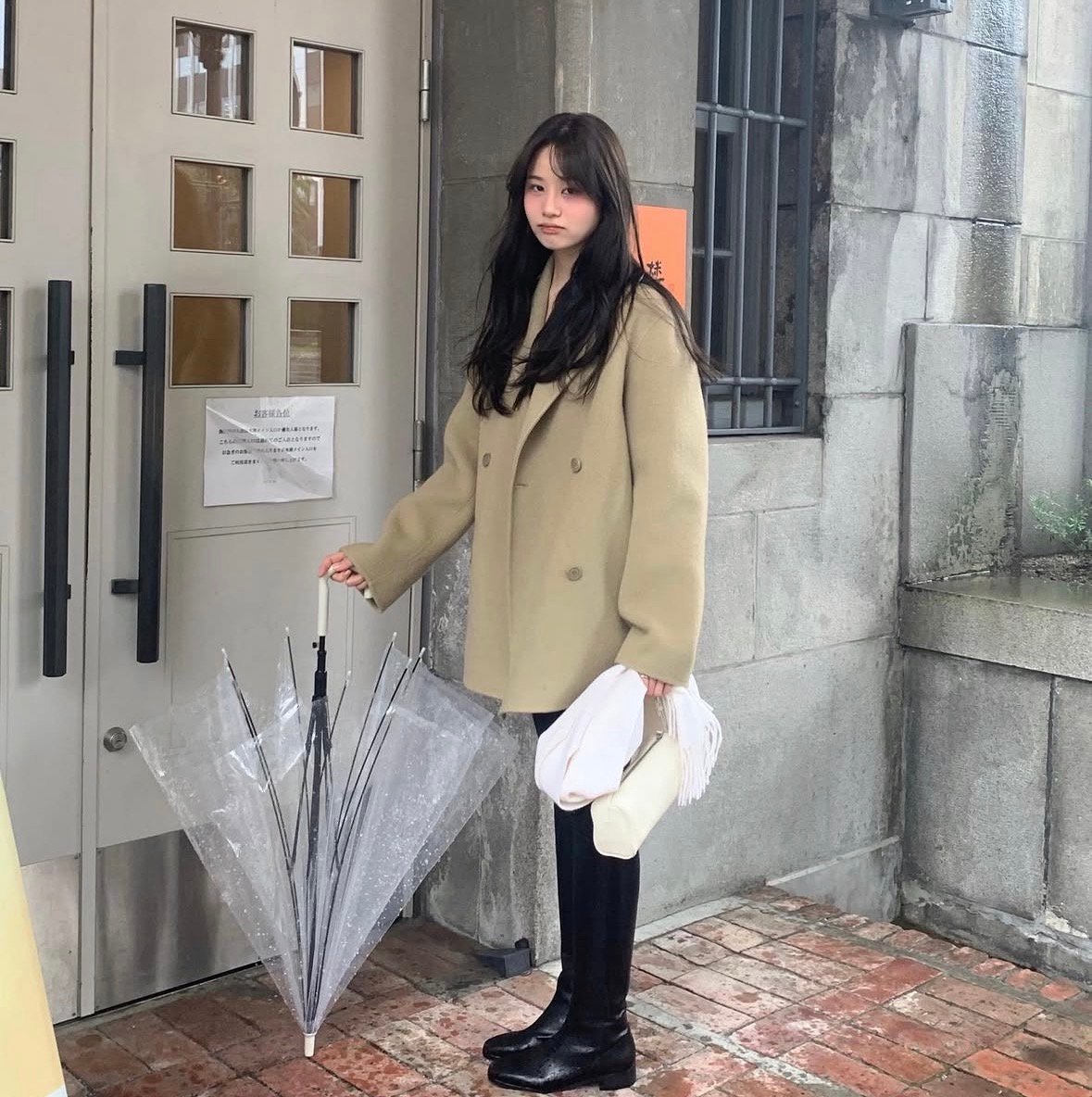 ounce/Bruni double half coat | be taste