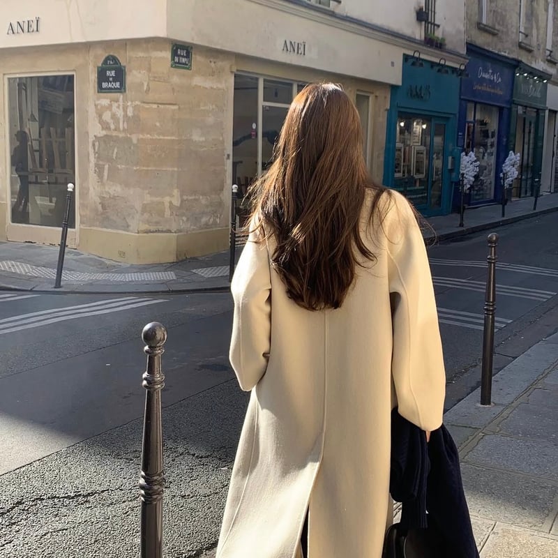ounce/From cashmere handmade coat | be taste
