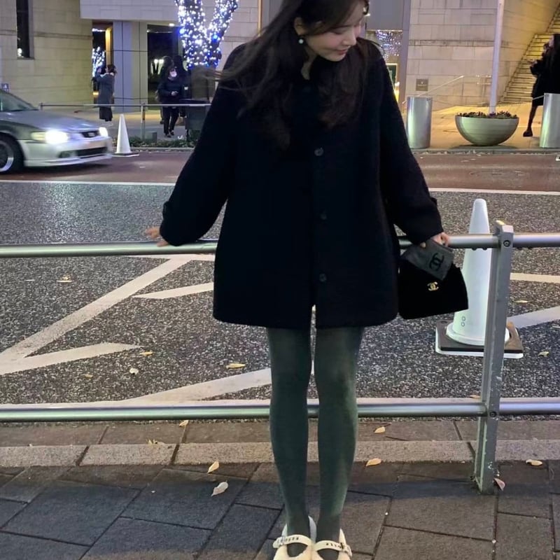 ounce / babyalpaca carol half coat(即納) | be taste