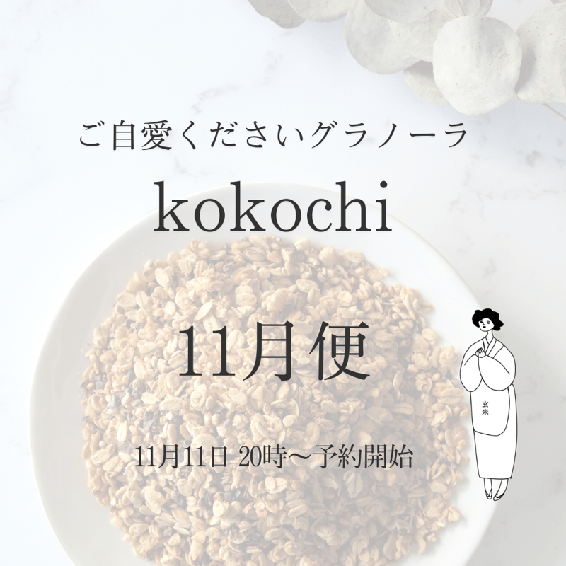 ご自愛くださいグラノーラkokochi