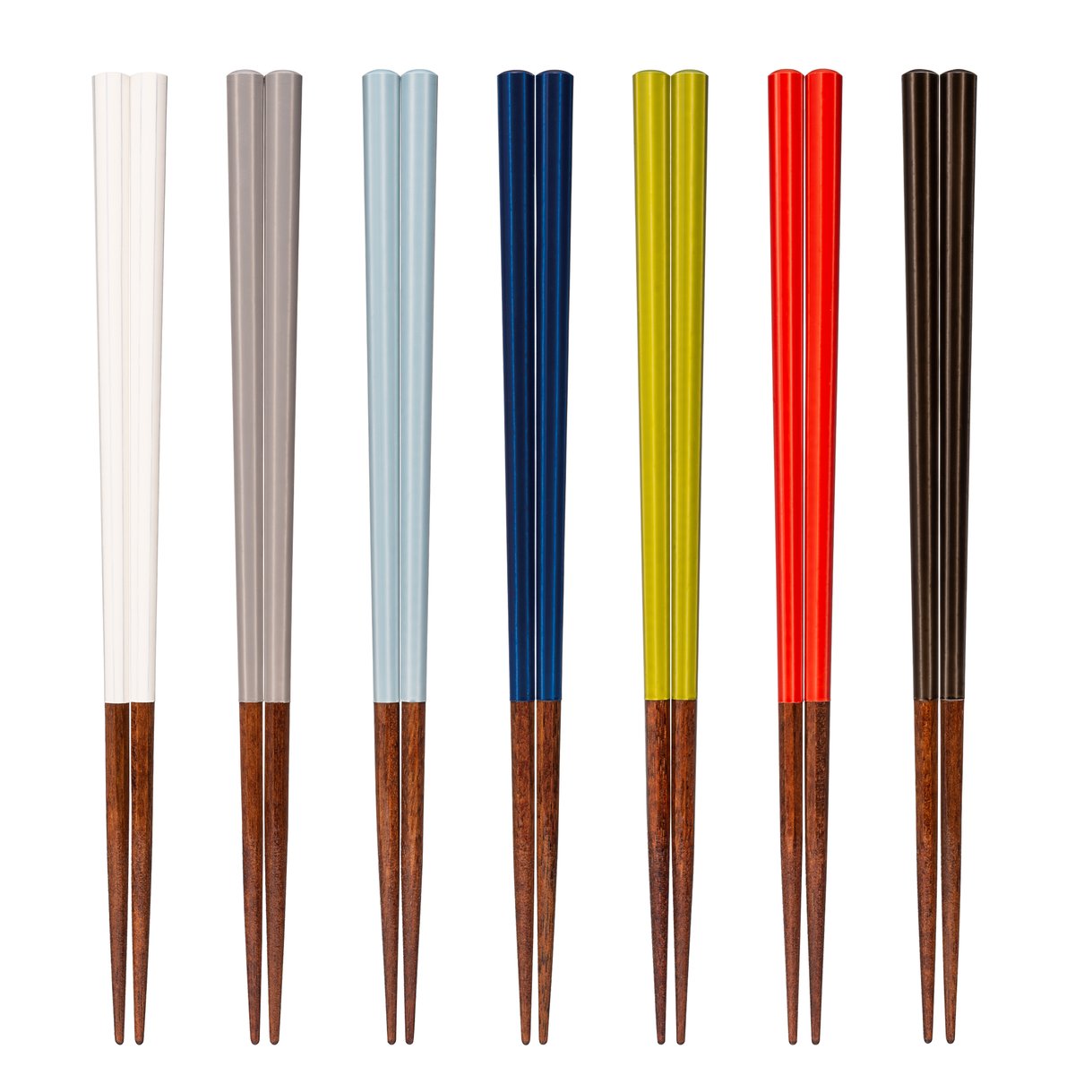 八角陶彩 22.5cm｜ハチカクトウサイ｜食洗対応箸 | SUNLIFE ONLINE STORE