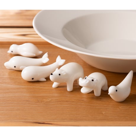 食材モチーフの箸置き15個セット 中鉢2枚 + 箸置き2個 + 箸2膳