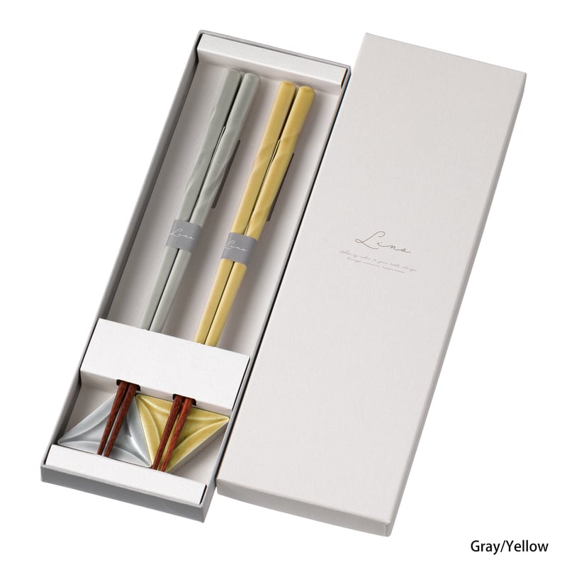 Lino 2P Gift box｜リノ｜ギフト｜ラッピング対象｜箸置｜食洗