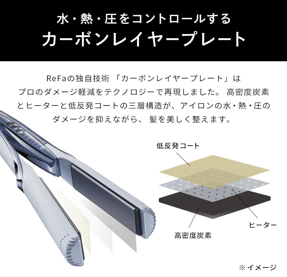 ReFa STRAIGHT IRON PRO リファ ストレート アイロン プロ ReFa STRAIGHT IRON PRO リファ ストレート アイロン プロ